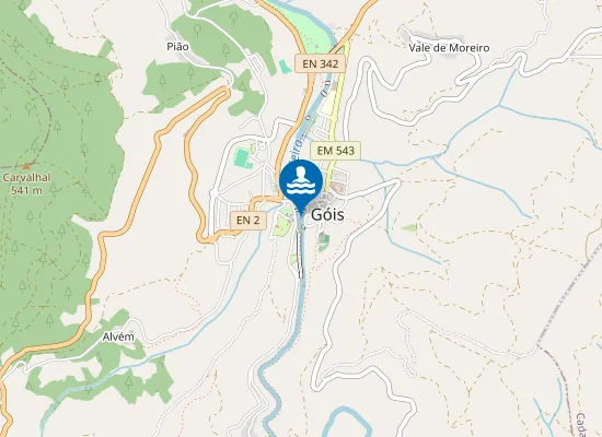 Map of PENEDA/PÊGO ESCURO