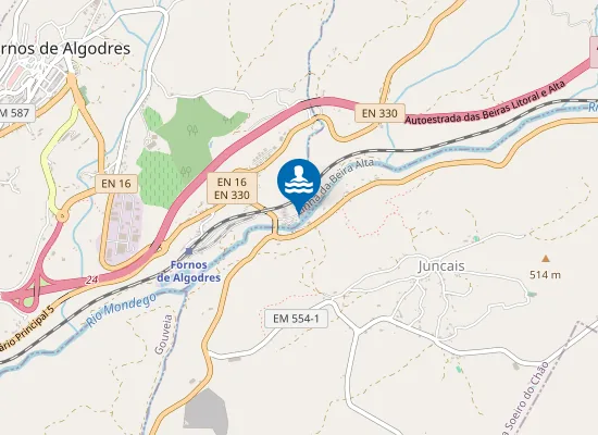 Map of PONTE DE JUNCAIS