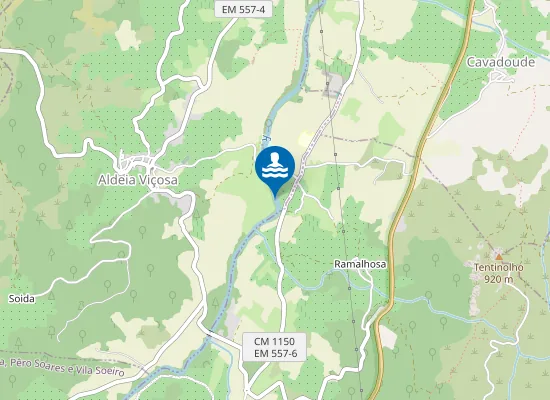 Map of Aldeia Viçosa