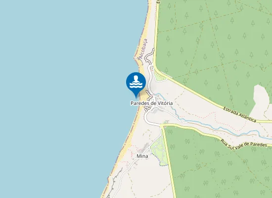 Map of PAREDES DE VITÓRIA