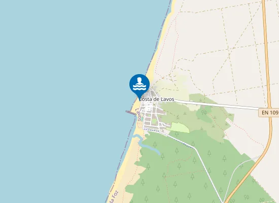 Map of COSTA DE LAVOS