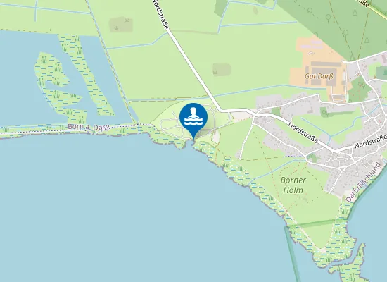 Map of OSTSEE BORN CAMPINGPLATZ