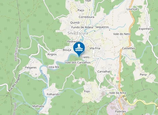 Map of CASCATA DA CABREIA