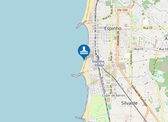 Map of ESPINHO-RUA 37