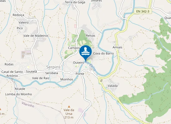 Map of SENHORA DA GRAÇA