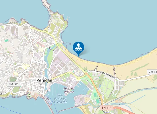 Map of PENICHE DE CIMA