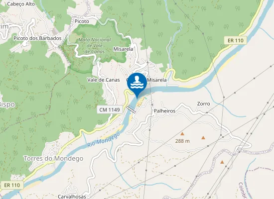 Map of PALHEIROS E ZORRO