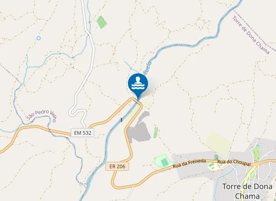 Map of PONTE DA PEDRA