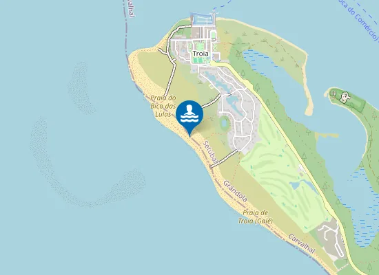 Map of TRÓIA-GALÉ