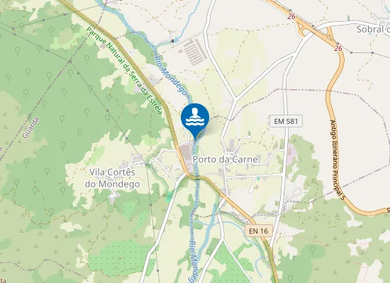 Map of VALE DO MONDEGO