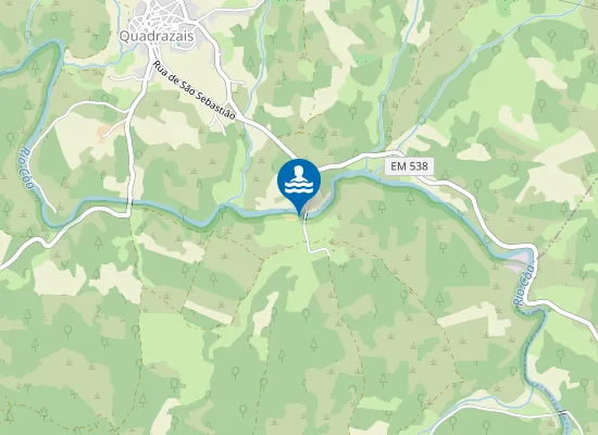 Map of LAMEIRA-QUADRAZAIS