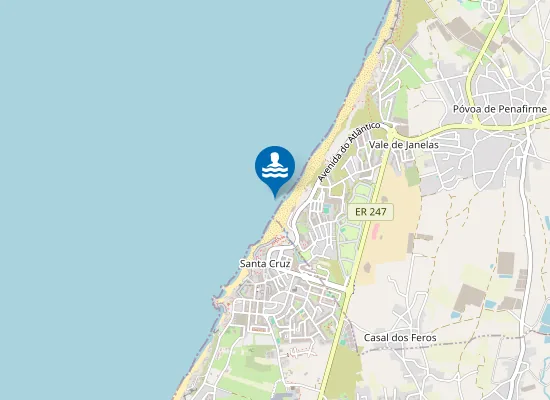 Map of FÍSICA (SANTA CRUZ)