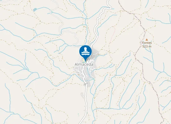 Map of Almaceda