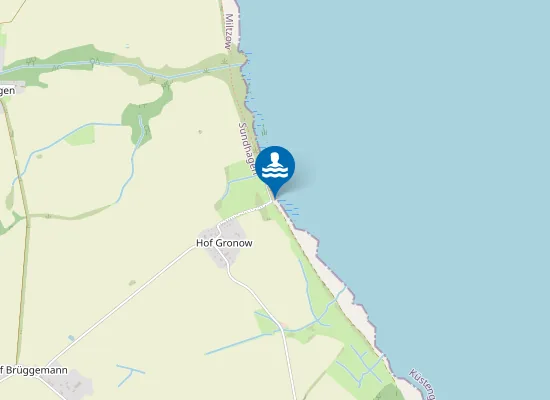 Map of OSTSEE STRELASUND TREMT