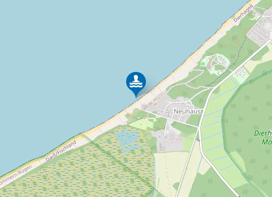 Map of OSTSEE NEUHAUS