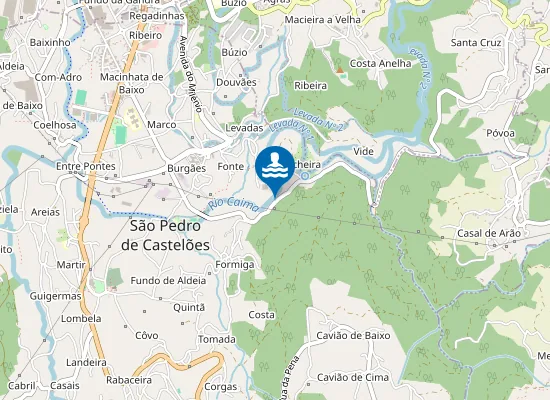 Map of BURGÃES-RIO CAIMA