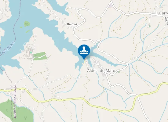 Map of Aldeia Do Mato