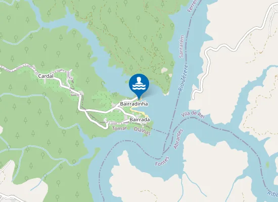 Map of Bairrada/Bairradinha