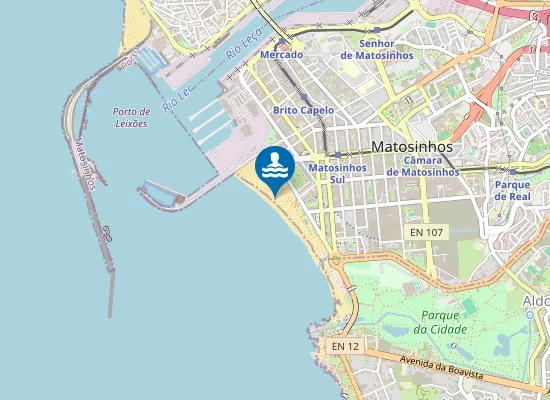 Map of MATOSINHOS