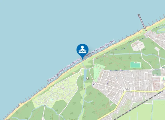 Map of OSTSEE GRAAL MUERITZ STROMGRABEN