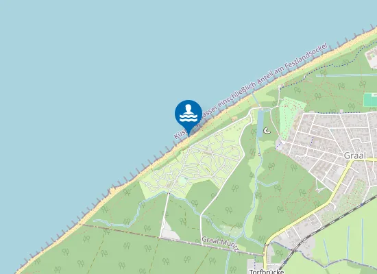 Map of OSTSEE GRAAL MUERITZ ZELTPLATZ