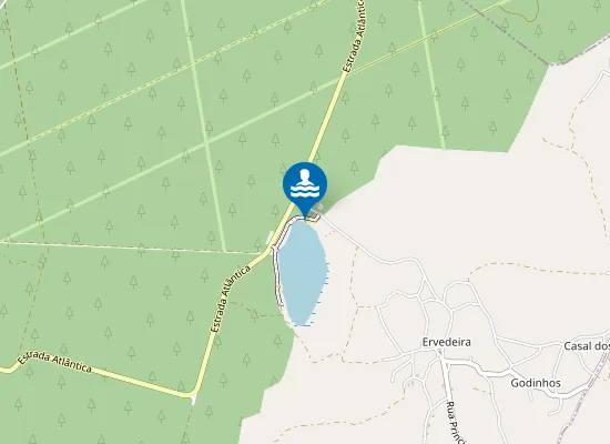 Map of LAGOA DA ERVEDEIRA