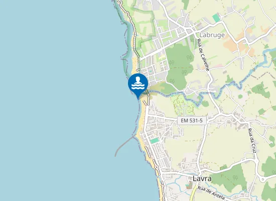 Map of Angeiras Norte