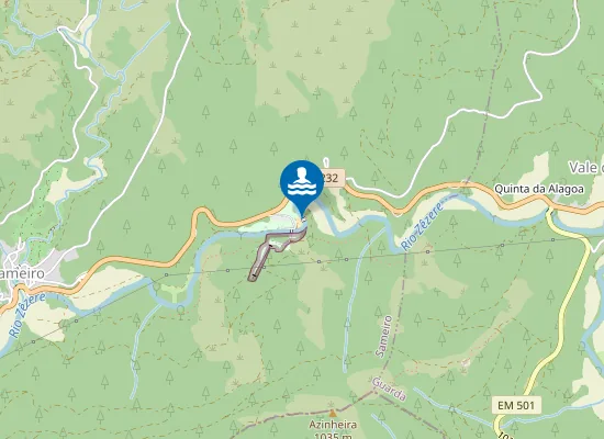 Map of RELVA DA REBOLEIRA