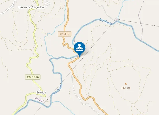 Map of PONTE DA RANCA