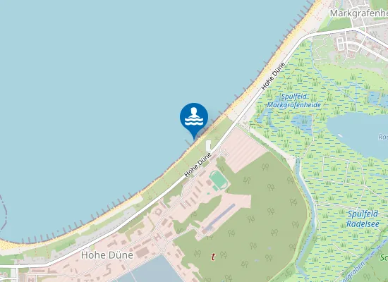 Map of OSTSEE PARKPLATZ STUBBENWIESE MARKGRAFENHEIDE