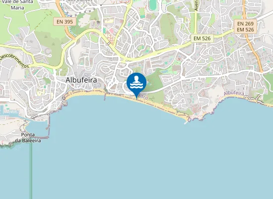 Map of INATEL-ALBUFEIRA