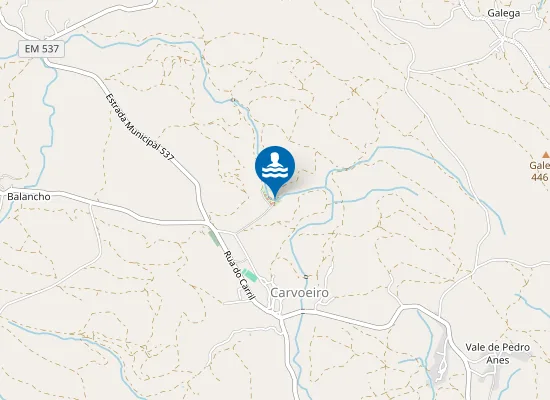 Map of CARVOEIRO (MAÇÃO)