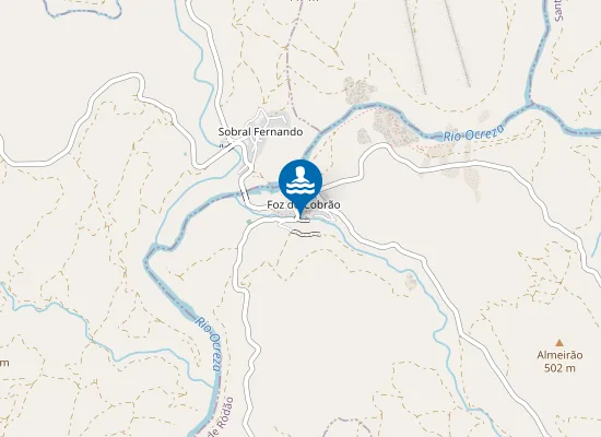 Map of FOZ DO COBRAO