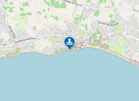 Map of OLHOS DE ÁGUA