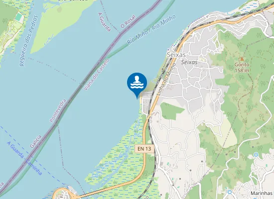 Map of PEDRAS RUIVAS