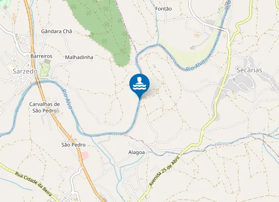 Map of PENEDA TALHADA