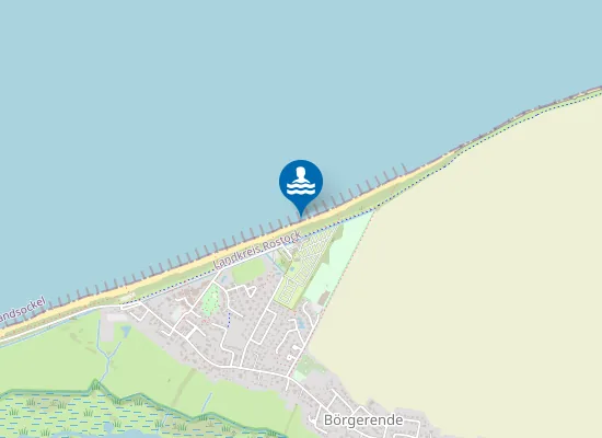 Map of OSTSEE BOERGERENDE FERIEN CAMP