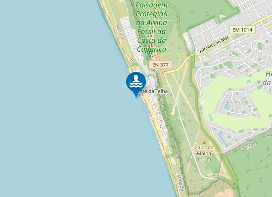 Map of FONTE DA TELHA