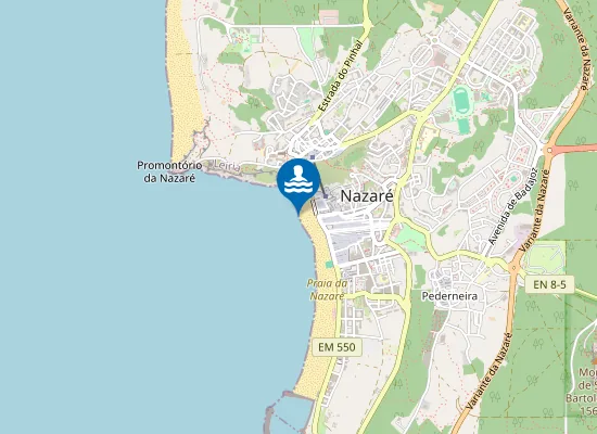 Map of NAZARÉ