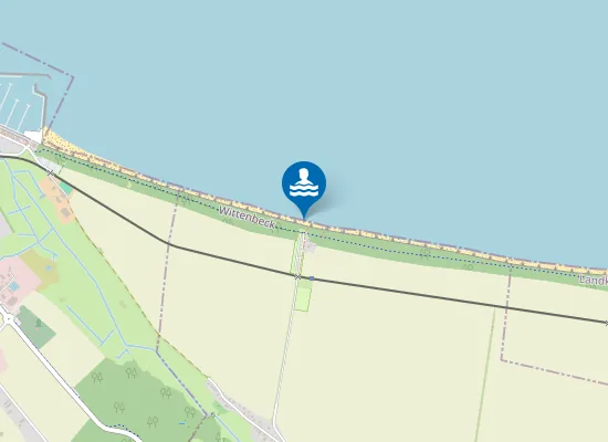 Map of OSTSEE WITTENBECK STRANDABGANG