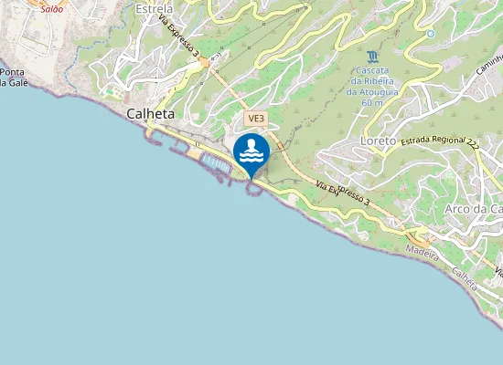 Map of SERRA DE ÁGUA