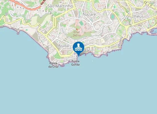 Map of CLUBE NAVAL DO FUNCHAL