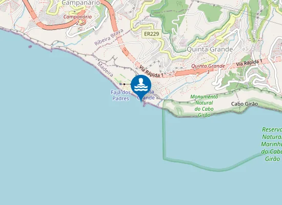 Map of FAJÃ DOS PADRES