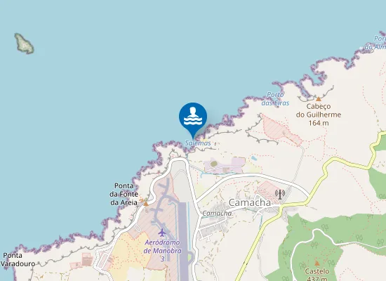 Map of PORTO SANTO - PORTO DAS SALEMAS