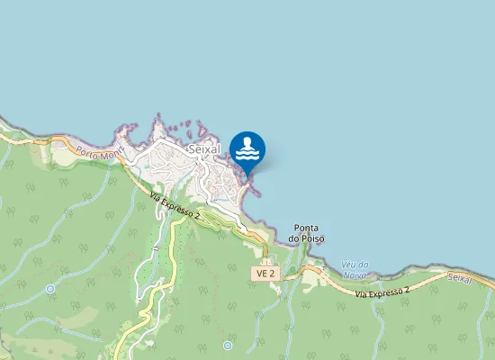 Map of CLUBE NAVAL DO SEIXAL