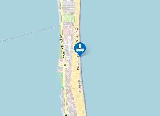Map of Plaja Mamaia I Zona 2 Enigma