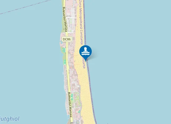 Map of Plaja Mamaia Ii Estival