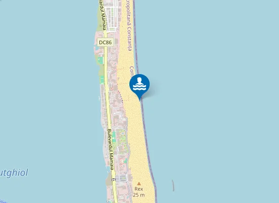 Map of Plaja Mamaia Iii Vega