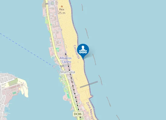 Map of PLAJA MAMAIA VI CAZINO