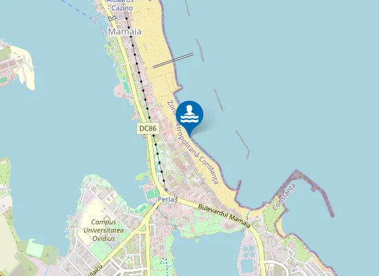 Map of Mamaia Viii Aurora